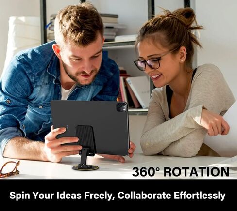 حامل الهاتف الخليوي Innoc، حامل هاتف قابل للتعديل للمكتب، حامل هاتف سميك مناسب للحافظة، حامل iPhone أطول متوافق مع جميع الهواتف المحمولة، iPad، الكمبيوتر اللوحي باللون الأبيض in Kuwait