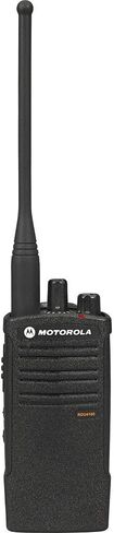 4 x Motorola RDU4100 RDX Business Series Two-Way UHF Radio (Black) (RDU4100) + 4 x Motorola HKLN4604 PTT Earpiece - 4 Pack with Mic Bundle in Saudi Arabia