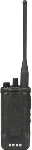 4 x Motorola RDU4100 RDX Business Series Two-Way UHF Radio (Black) (RDU4100) + 4 x Motorola HKLN4604 PTT Earpiece - 4 Pack with Mic Bundle in Saudi Arabia