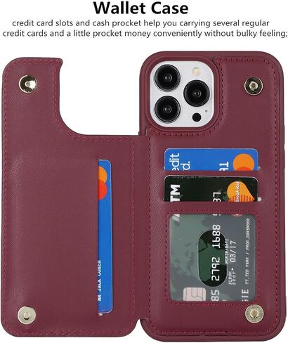 iCoverCase Compatible with iPhone 12/12 Pro Phone Case with Card Holder, Wallet Case for Women Men RFID Blocking PU Leather Protective Case 6.1 Inch (Beige Leopard) in Kuwait