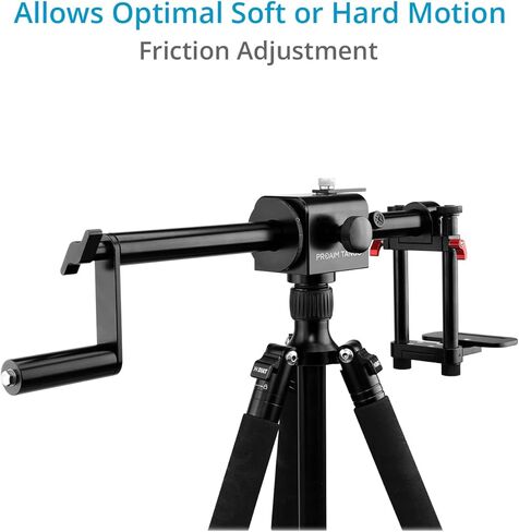 Proaim Tango 360° Rotating Dutch Angle Rig for DSLRs. Camera Height Adjustment. Angle Ring & Stopper for Repeat Shot. Rotation Lock for Specific Angle, Adjust Friction for Soft/Hard Motion (P-TNGO-01) in Saudi Arabia