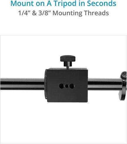 Proaim Tango 360° Rotating Dutch Angle Rig for DSLRs. Camera Height Adjustment. Angle Ring & Stopper for Repeat Shot. Rotation Lock for Specific Angle, Adjust Friction for Soft/Hard Motion (P-TNGO-01) in Saudi Arabia
