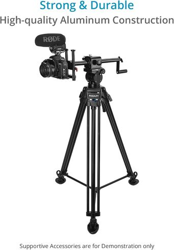 Proaim Tango 360° Rotating Dutch Angle Rig for DSLRs. Camera Height Adjustment. Angle Ring & Stopper for Repeat Shot. Rotation Lock for Specific Angle, Adjust Friction for Soft/Hard Motion (P-TNGO-01) in Saudi Arabia