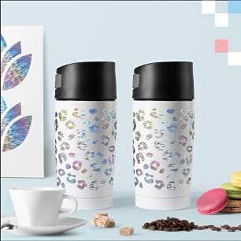 VViViD Mosaic+ Crafting Vinyl, by VViViD (Blue Brushed Holographic, 1ft x 5ft) in Kuwait
