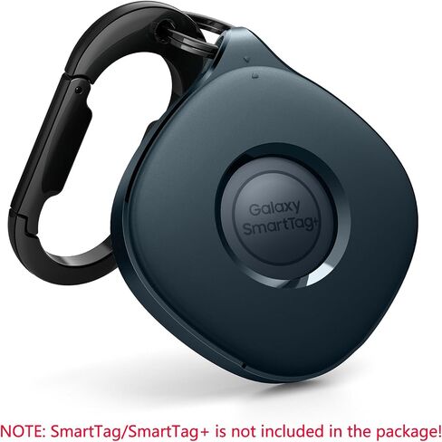 حافظة SURITCH لهاتف Galaxy SmartTag/SmartTag+ مع حلقة تسلق مضادة للفقد، وسلسلة مفاتيح حامل واقية متينة للعلامة الذكية/العلامة الذكية Plus - (أرجواني) in Saudi Arabia