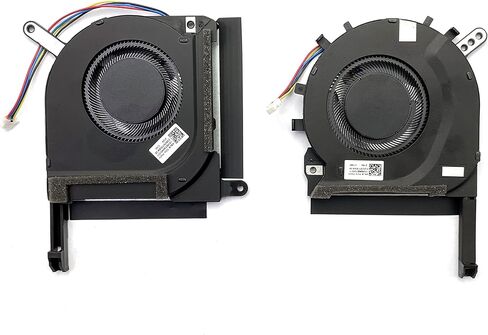New CPU+GPU Cooling Fan Replacement for ASUS TUF A15 A17 FA706Q FA506Q FA506QR 2021 FNCX DFS5K22B056738 FNCY DFS5K221153718 Pair Fans in Saudi Arabia