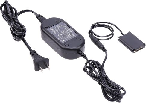 FocusFoto AC Power Supply Adapter AC-LS5 & DC Coupler DK-X1 Dummy Battery Cable Kit for Sony RX100 II III IV V VI RX100M2 RX100M3 RX100M4 RX100M5 RX100M6 RX100M7 RX1R HX300 WX500 ZV1 Camera in Saudi Arabia
