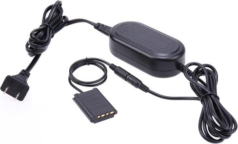 FocusFoto AC Power Supply Adapter AC-LS5 & DC Coupler DK-X1 Dummy Battery Cable Kit for Sony RX100 II III IV V VI RX100M2 RX100M3 RX100M4 RX100M5 RX100M6 RX100M7 RX1R HX300 WX500 ZV1 Camera in Saudi Arabia