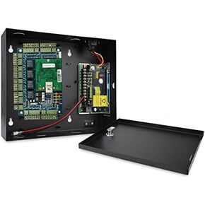 4 Doors Access Control System Core Control Components Metal 5A 110V-240V Power Supply Box and 4 Doors TCP/IP Access Control Panel Wiegand Controller,Computer Based Software,Remote Open in Kuwait