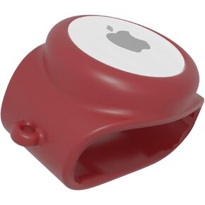 Silicone Band for AirTag and Tile Sticker (Pink) in Saudi Arabia