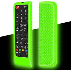 Protective Case Covers Compatible Samsung BN59-01199F Smart TV Remote Control,Remote Case Holder for Samsung BN59-01315A AA59-00666A BN59-01301A Remote,Shockproof Silicone Remote Replacement Case-Red