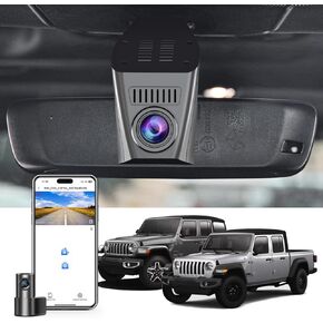 4K Dash Cam for Jeep Gladiator JT 2018-2023 & Wrangler JL 2018-2023 etc in Kuwait
