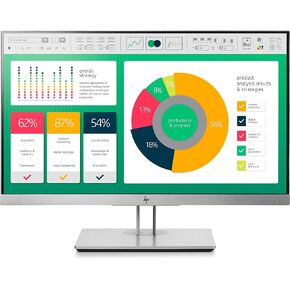 HP 23.8’’ (60.45 cm) EliteDisplay E243 IPS LED Backlit FHD Anti-Glare Computer Monitor with Pivot Rotation (Black/Silver)