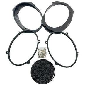 American Hard Bag Speaker Adapters 5x7 to 6x9 for Harley Locking Lids 2014 and Later in Saudi Arabia