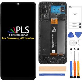 A-MIND لهاتف Samsung Galaxy A12 Nacho A127 استبدال الشاشة (مع الإطار) A127F/DSN A127F/DS A127F A127M A127U شاشة LCD تعمل باللمس محول رقمي مجموعة إصلاح كاملة، مع أدوات in Kuwait