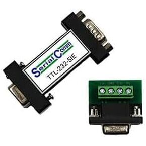 SERIALCOMM TTL-232-5IE - أداء عالي، محول RS232 إلى 5V TTL - درجة صناعية، يعمل بمنفذ. موثوقية عالية مع ضمان استبدال لمدة 5 سنوات in Kuwait