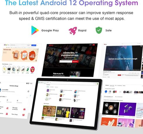 تابلت اندرويد 10 انش بمعالج رباعي النواة وذاكرة RAM 3GB وروم 64GB مقاس 10.1 انش وشاشة IPS 1280×800 وكاميرا 2+8MP وواي فاي وبلوتوث وبطارية 6000mAh من وي تاب in Kuwait