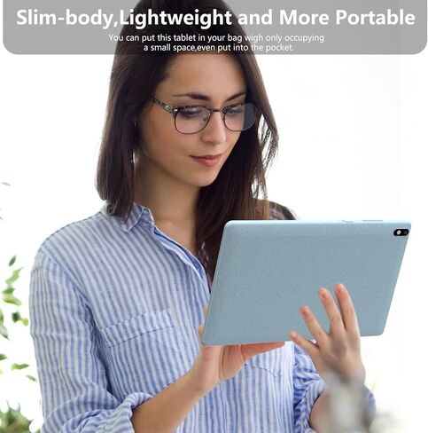 Tablet Android 15 Tablets with Case 7 inch, 8GB RAM, 32GB ROM Support 1TB Expand Computer Tablet PC, Quad-Core Processor, IPS Touch Screen, 2+5MP Dual Camera, 3000mah Battery, Wifi Tableta (Black) in Kuwait