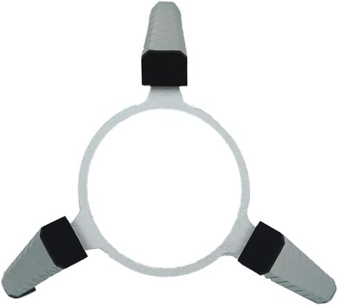 حامل ثلاثي القوائم من الالومنيوم مع اطار معدني آمن وثابت مع وسادة سيليكون لجهاز ابل هوم بود ميني هوم بود (حامل فقط) (فضي) in Kuwait