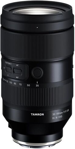 عدسة Tamron 35-150 مم f/2-2.8 Di III VXD لحزمة Sony E مع حامل ثلاثي من ألياف الكربون 3Pod Trek/Monopod ورأس كروي، طقم فلتر 82 مم. أدوات تنظيف in Saudi Arabia
