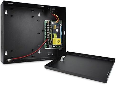 4 Doors Access Control System Core Control Components Metal 5A 110V-240V Power Supply Box and 4 Doors TCP/IP Access Control Panel Wiegand Controller,Computer Based Software,Remote Open in Kuwait