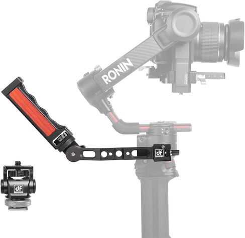 ملحقات جيمبال RS2/RSC2، مقبض خشبي قابل للتعديل متوافق مع دي جيه اي ار اس 2 / ار اس سي 2 جيمبال مثبت محمول باليد للميكروفون/الشاشة وغيرها in Kuwait