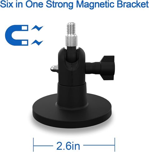فومنك حامل مغناطيسي يثبت على الحائط متوافق مع كاميرا سيمبليسيف، حامل بسيط قابل للتعديل بزاوية 360 درجة in Kuwait