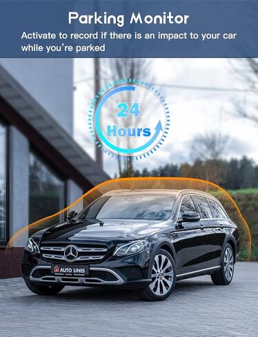 4K Dual Dash Cam Front 4K and Rear 2K Car Dash Camera for Cars 64GB Card Included GILAYGROW 3" IPS Dashboard Camera Recorder with Card Reader, Super Night Vision, 170°Wide Angle, Support 256GB Max in Kuwait