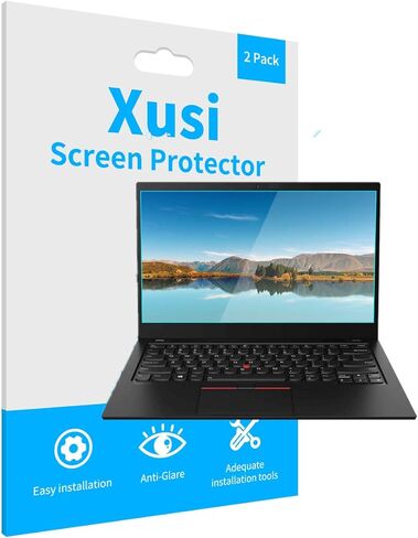 واقي شاشة Xusi لجهاز Lenovo Thinkpad X1 Nano مقاس 13 بوصة، مضاد للانعكاس ومضاد للوهج قطعتين (13 بوصة) in Kuwait