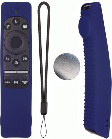 Silicone Protecitve Case Cover for Samsung Smart TV Remote Control BN59 Series, with Magnet Anti-Lost Shockproof Soft Anti Slip Samsung Remote Control Cover(Luminus Green) in Kuwait