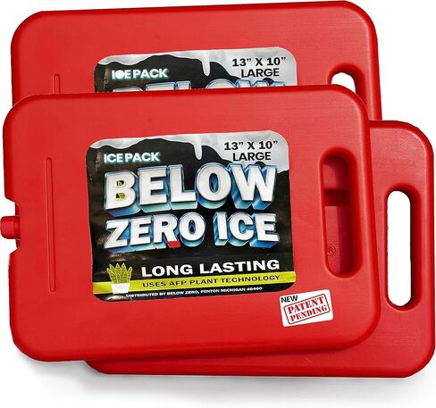 حزمة تبريد كبيرة تحت الصفر مع مقبض - في انتظار الحصول على براءة اختراع لجميع الأغراض، قوة تبريد رفيعة وطويلة الأمد. in Kuwait