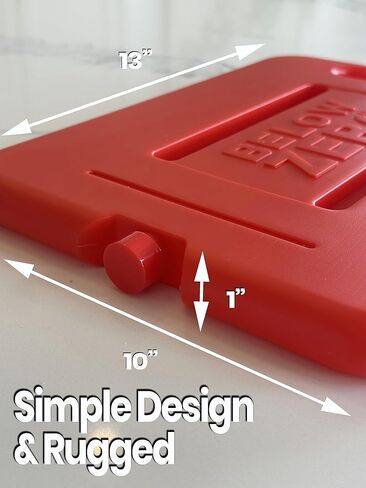 حزمة تبريد كبيرة تحت الصفر مع مقبض - في انتظار الحصول على براءة اختراع لجميع الأغراض، قوة تبريد رفيعة وطويلة الأمد. in Kuwait