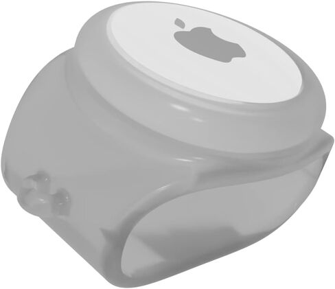 Silicone Band for AirTag and Tile Sticker (Pink) in Saudi Arabia