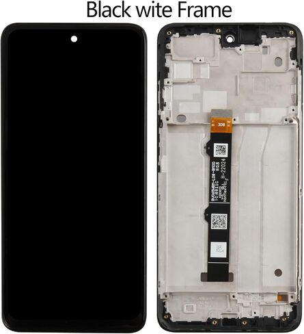 استبدال شاشة LCD لموتورولا Moto G 5G 2022 لشاشة Moto G 5G 2022 XT2213 XT2213-3 XT2213DL LCD مجموعة عرض رقمية تعمل باللمس مع أدوات إصلاح (أسود مع إطار) in Saudi Arabia