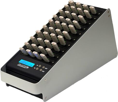 اي زدد دوب جهاز نسخ USB من 1 الى 39 من فلاش ماكس - ممحاة استنساخ وDOD لمحرك ابهام وسائط فلاش USB 2.0/3.0/3.1 in Kuwait