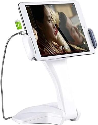 BearTiger Direct Tablet or Cell Phone Stand Holder, Great for a Kiosk, Adjustable and Compatible with All IPAD's , Kindle Devices, Samsung Tablets and Even Most Cell Phones! in Saudi Arabia