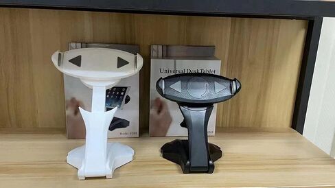 BearTiger Direct Tablet or Cell Phone Stand Holder, Great for a Kiosk, Adjustable and Compatible with All IPAD's , Kindle Devices, Samsung Tablets and Even Most Cell Phones! in Saudi Arabia