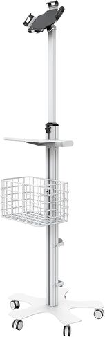 Medical Stand & Enclosure – CTA Medical Mobile Floor Stand with VESA Tablet Security Holder for iPad Air 4, iPad Pro, and Other Medium to Large Tablets (PAD-MFSV) in Saudi Arabia