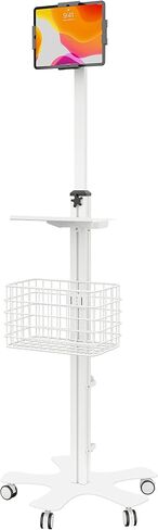 Medical Stand & Enclosure – CTA Medical Mobile Floor Stand with VESA Tablet Security Holder for iPad Air 4, iPad Pro, and Other Medium to Large Tablets (PAD-MFSV) in Saudi Arabia