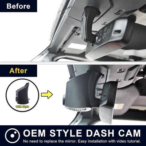 4K Dash Cam for Jeep Gladiator JT 2018-2023 & Wrangler JL 2018-2023 etc in Kuwait