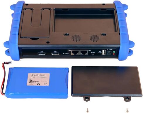 جهاز اختبار CCTV Pro مع شاشة لمس 7 بوصة - يدعم IP+تناظري+TVI+CVI+AHD+SDI جهاز اختبار الكاميرا/HDMI-مع كابل TDR/IP Discovery/OPM/VFL in Saudi Arabia