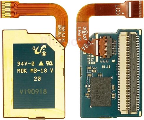 ANWARKA LCD لوحة شاشة تعمل باللمس لوحة موصل مرنة لأجهزة سامسونج جالاكسي تاب A 10.1 2019 T510 T515 T517 in Kuwait