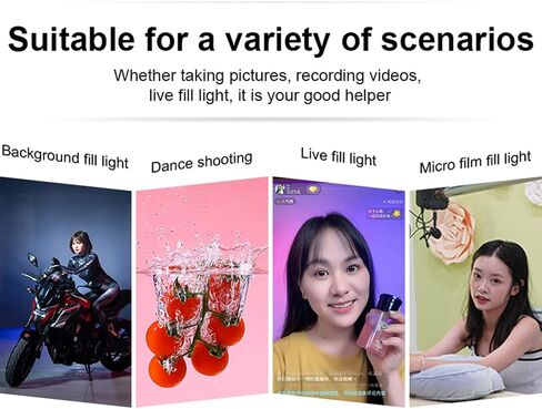 NiceFoto 2 Packs RGB LED Video Lighting Kit, 4500LM 3 Modes/360° RGB/ 2700K-6500K/ 18 Scene Effects RGB LED Lighting Panel with 2 Light Stand Kit for Video Photography, Studio, YouTube, Gaming in Saudi Arabia