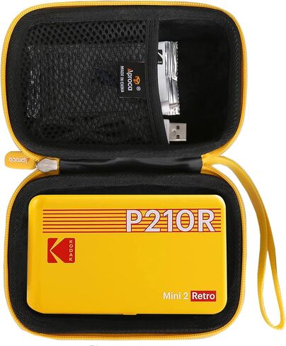 حافظة تخزين صلبة للسفر من Aproca، لكاميرا Kodak Mini Shot 2 Retro/Mini 2 Retro 4PASS 2 في 1 للكاميرا الرقمية الفورية وطابعة الصور in Kuwait