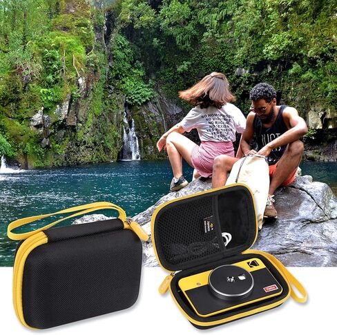 حافظة تخزين صلبة للسفر من Aproca، لكاميرا Kodak Mini Shot 2 Retro/Mini 2 Retro 4PASS 2 في 1 للكاميرا الرقمية الفورية وطابعة الصور in Kuwait