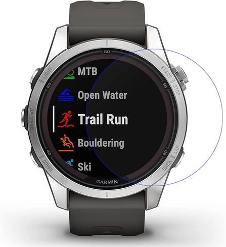 MOTONG Compatible with Garmin epix Pro 42mm Screen Protector - Tempered Glass Screen Protectors Compatible with Garmin epix Pro 42mm / Fenix 7s/7s Pro,9 H Hardness, Made From Real Glass in Kuwait