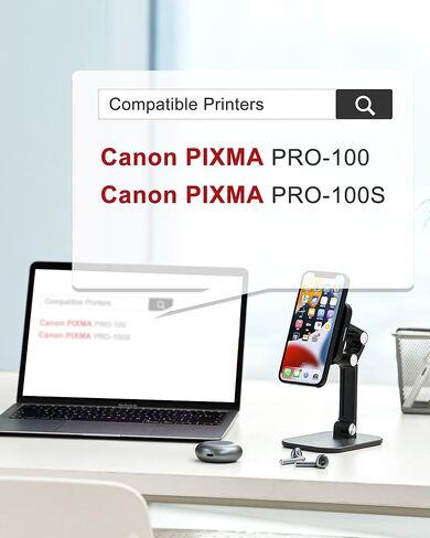 استبدال خراطيش الحبر المتوافقة مع CLI-42 لـ Canon CLI42 CLI-42 CLI 42 تستخدم مع طابعة Pro-100 Pro 100 8 حزمة قيمة (1BK، 1C، 1M، 1Y، 1PC، 1PM، 1GY، 1LGY) in Kuwait