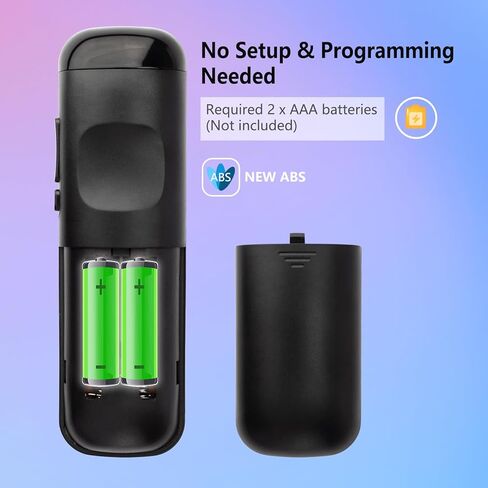 Replacement Remote Controls Exclusively for Roku TV: Compatible with TCL, Hisense, Onn, Sharp, Element, Westinghouse, and Philips Roku Series Smart TVs【Not for Roku Stick】【Pack of 2】 in Kuwait