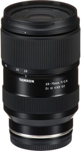 تامرون عدسة 28-75 ملم f/2.8 Di III VXD G2 لسوني E (طراز INTL) مع بطاقة SD اكستريم برو 64GB + مجموعة فلتر 67 ملم + حافظة عدسة 6 انش + محفظة بطاقة ذاكرة + حزام + مجموعة تنظيف in Kuwait