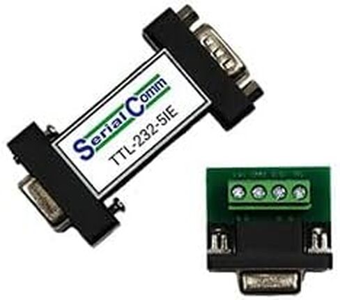 SERIALCOMM TTL-232-5IE - أداء عالي، محول RS232 إلى 5V TTL - درجة صناعية، يعمل بمنفذ. موثوقية عالية مع ضمان استبدال لمدة 5 سنوات in Kuwait